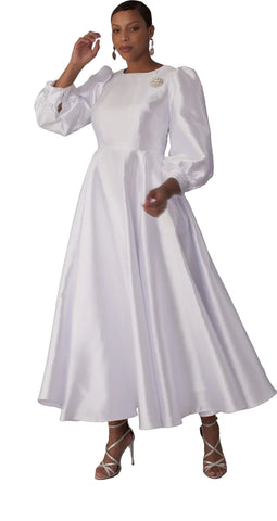 Taylor Dress 4820-White