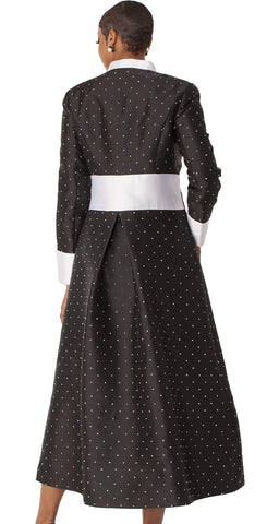 Tally Taylor Church Robe 4816-Black - Church Suits For Less