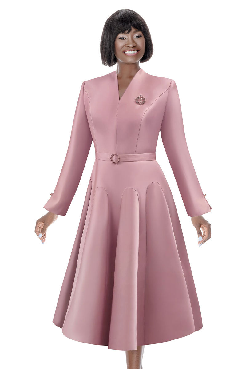 Terramina Church Dress 7045-Pink