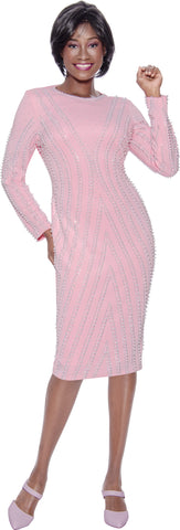 Terramina Church Dress 7143-Pink