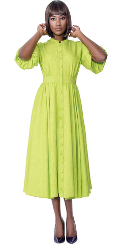 Terramina Church Dress 7161-Lime - Church Suits For Less