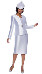 Terramina Suit 7874C-White - Church Suits For Less