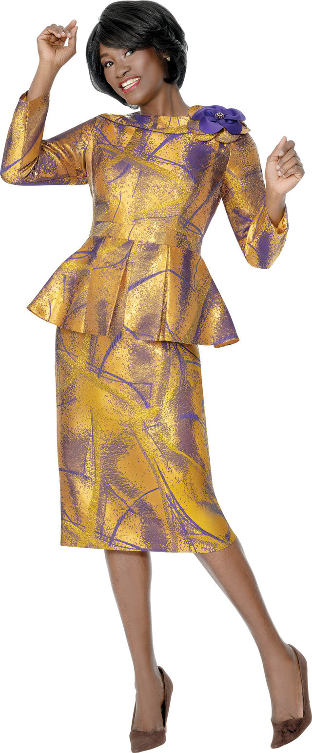 Terramina Church Suit 7990C-Gold main image 0
