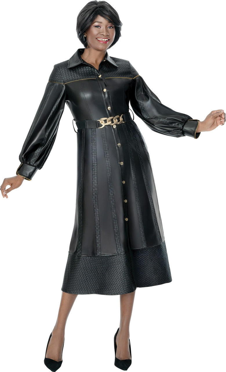 Terramina Church Dress 7329-Black