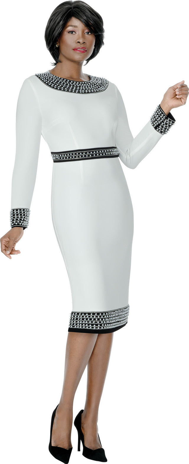 Terramina Dress 7341 Off White