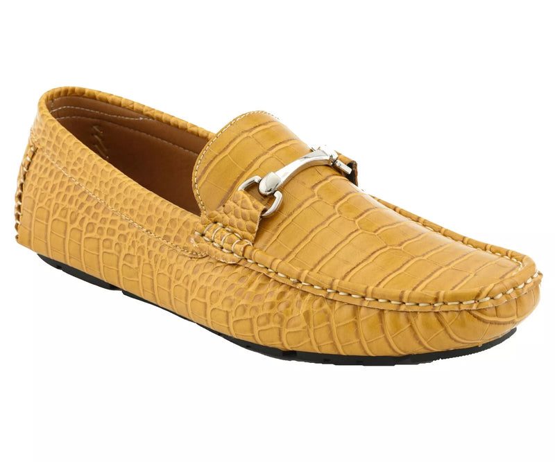 Men Casual Shoes-Titus Mustard - Church Suits For Less