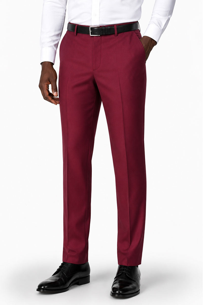 Vinci Dress Pants OM-TR-Maroon