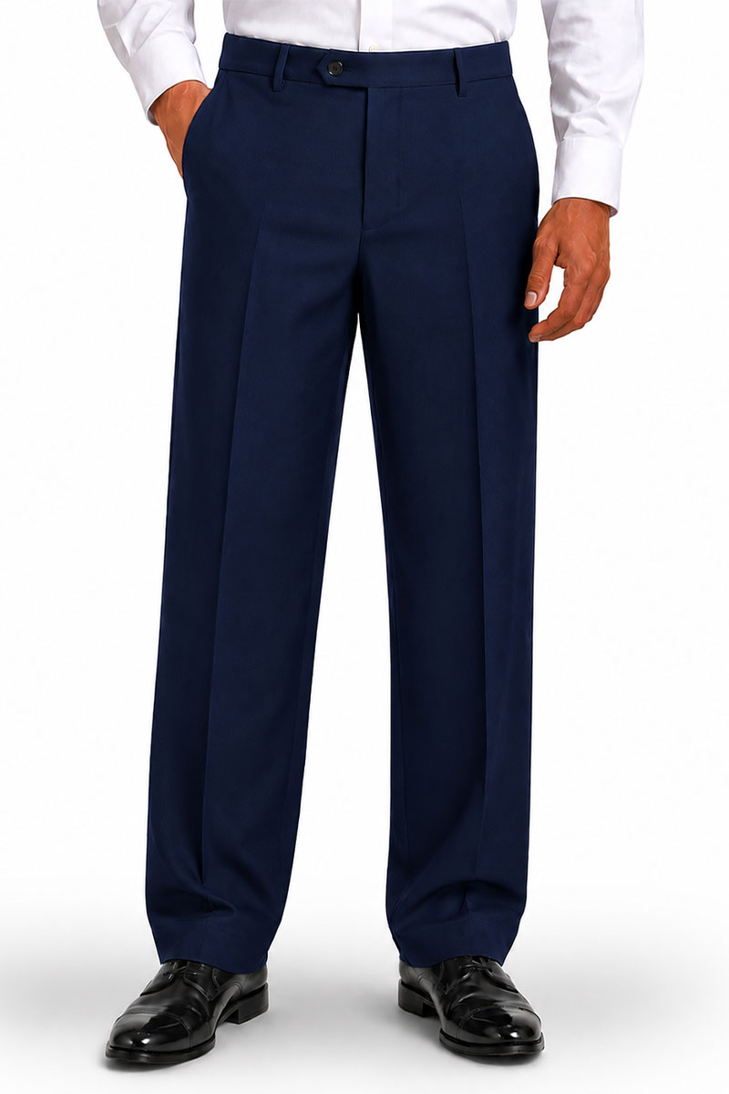 Vinci Dress Pants ON-900-Navy Blue