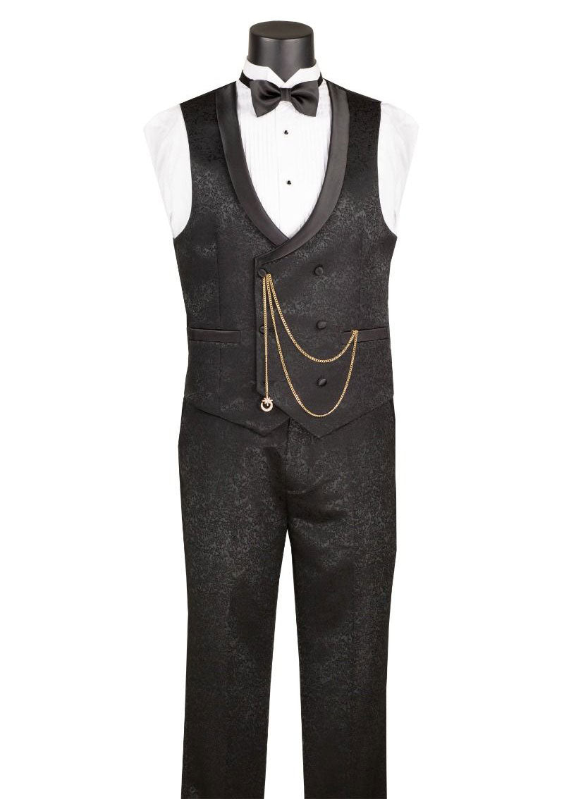 Vinci Men Tuxedo TVMF-2-Black