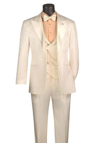 Vinci Men Tuxedo TVMF-2-Pearl