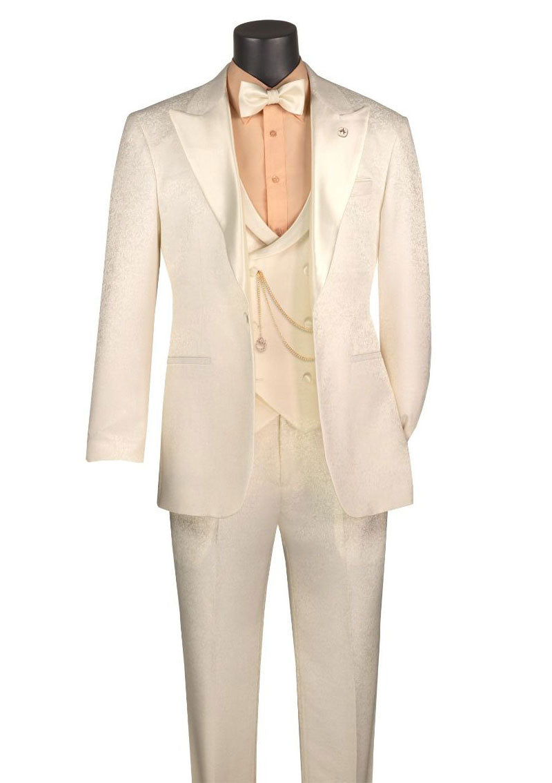 Vinci Men Tuxedo TVMF-2-Pearl