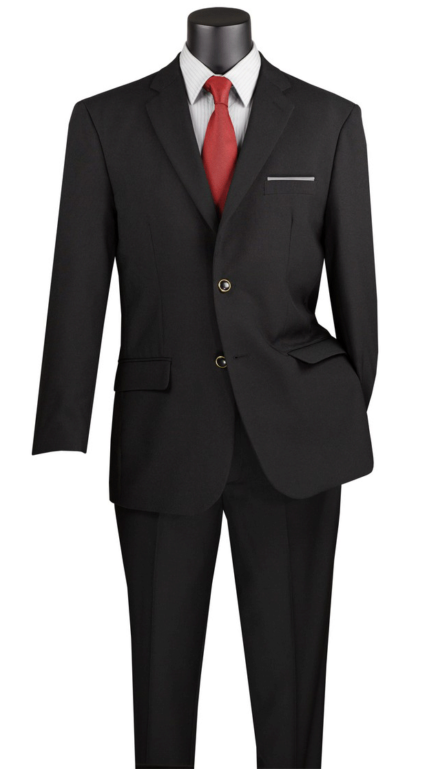 Men Classic Fit Z-2PP-Black