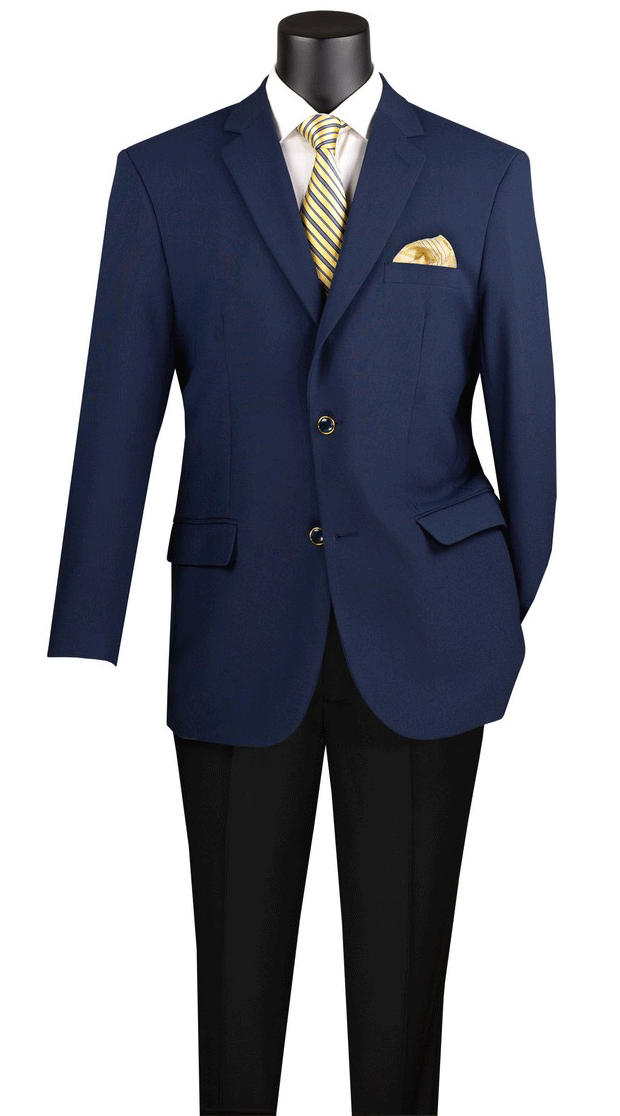 Men Classic Fit Sport Coat Z-2PP-Navy