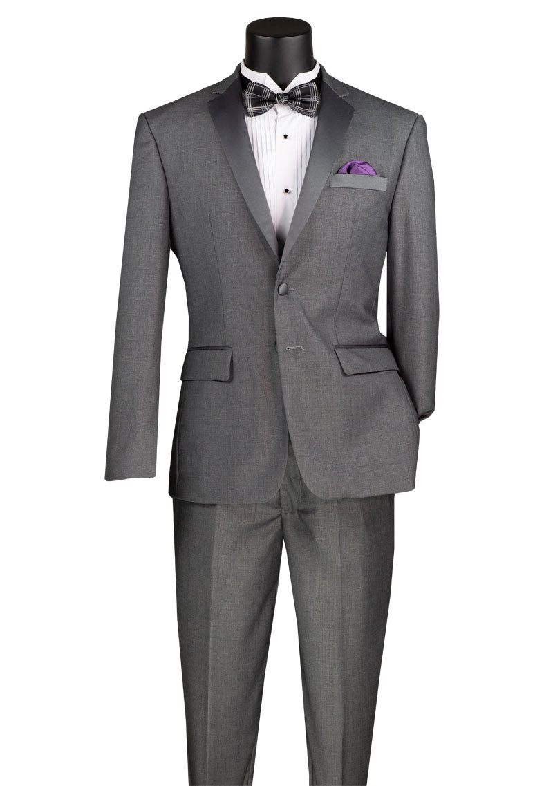Vinci Slim Fit Tuxedo T-SC900-Gray