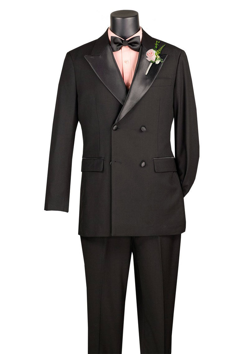 Vinci Men Tuxedo TDB-900-Black