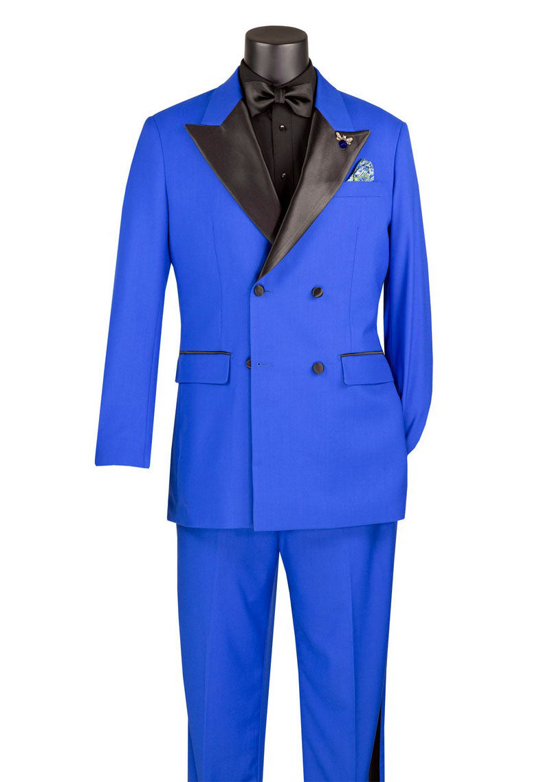 Vinci Men Tuxedo TDB-900-Royal Blue