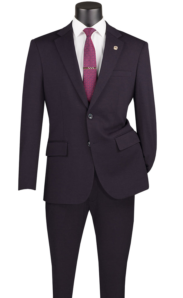 Vinci Men Suit SDX-3 Charcoal - Church Suits For Less