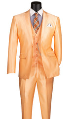 Vinci Men Suit SV2D-1 Melon - Church Suits For Less