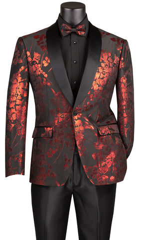 Vinci Sport Coat BSF-19-Red - Church Suits For Less