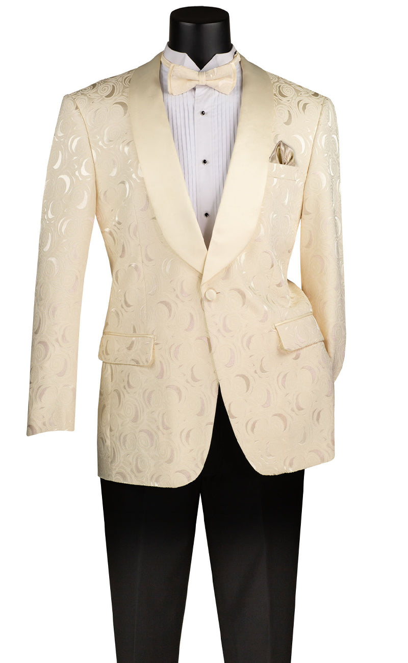 Men Regular Fit Sport Jacket BF-8-Champagne - Church Suits For Less