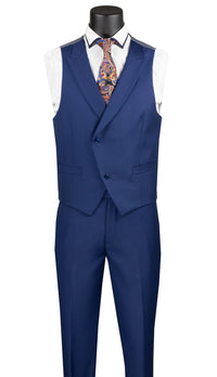 Men Church Suit MV2TRC-Blue - Church Suits For Less