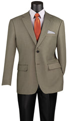 Vinci Sport Coat BM-HT  Olive - Church Suits For Less