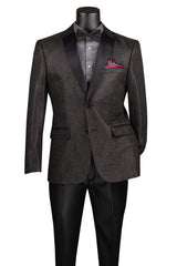Vinci Sport Coat BSQ-5 Black - Church Suits For Less