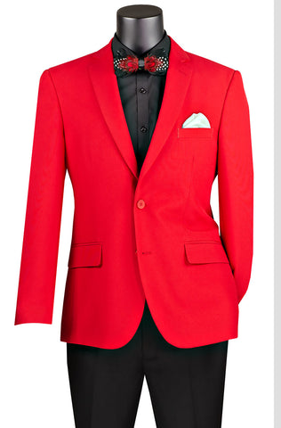 Vinci Sport Coat Z-S2PP-Red - Church Suits For Less