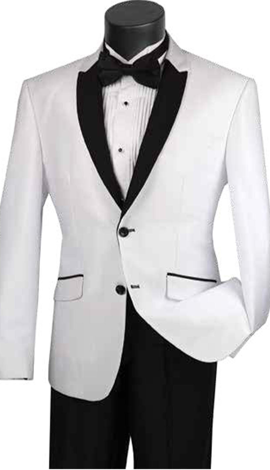Slim Fit Men Suit S2PS-1-White - Church Suits For Less
