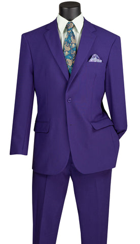 Vinci Suit 2PPC-Purple