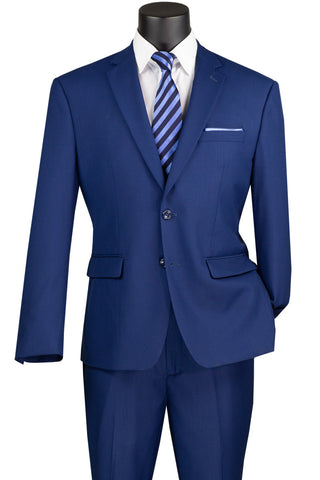 Vinci Men Suit F-2C900C-Twilight Blue - Church Suits For Less