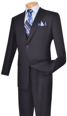Vinci Suit V2TRC-Navy Blue - Church Suits For Less