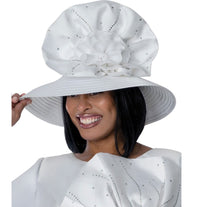 Women Church Hat 401872-White