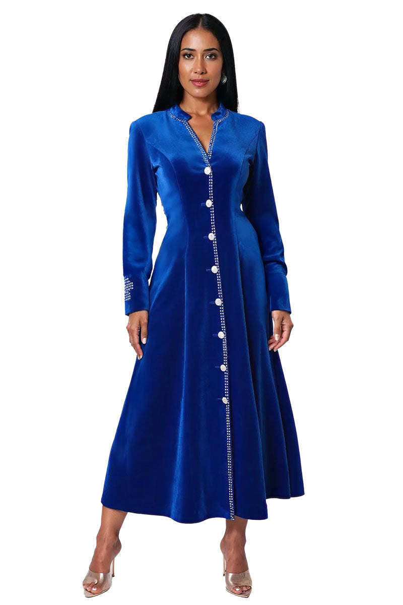 Tally Taylor Robe 41031-Royal – Church suits for less