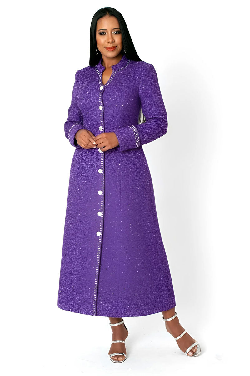 Tally Taylor Robe 41032-Purple – Church suits for less