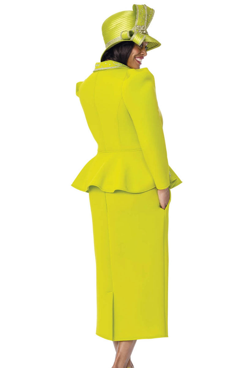 Women Church Suit 402003-Green