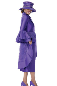 Women Church Suit 402012-Purple