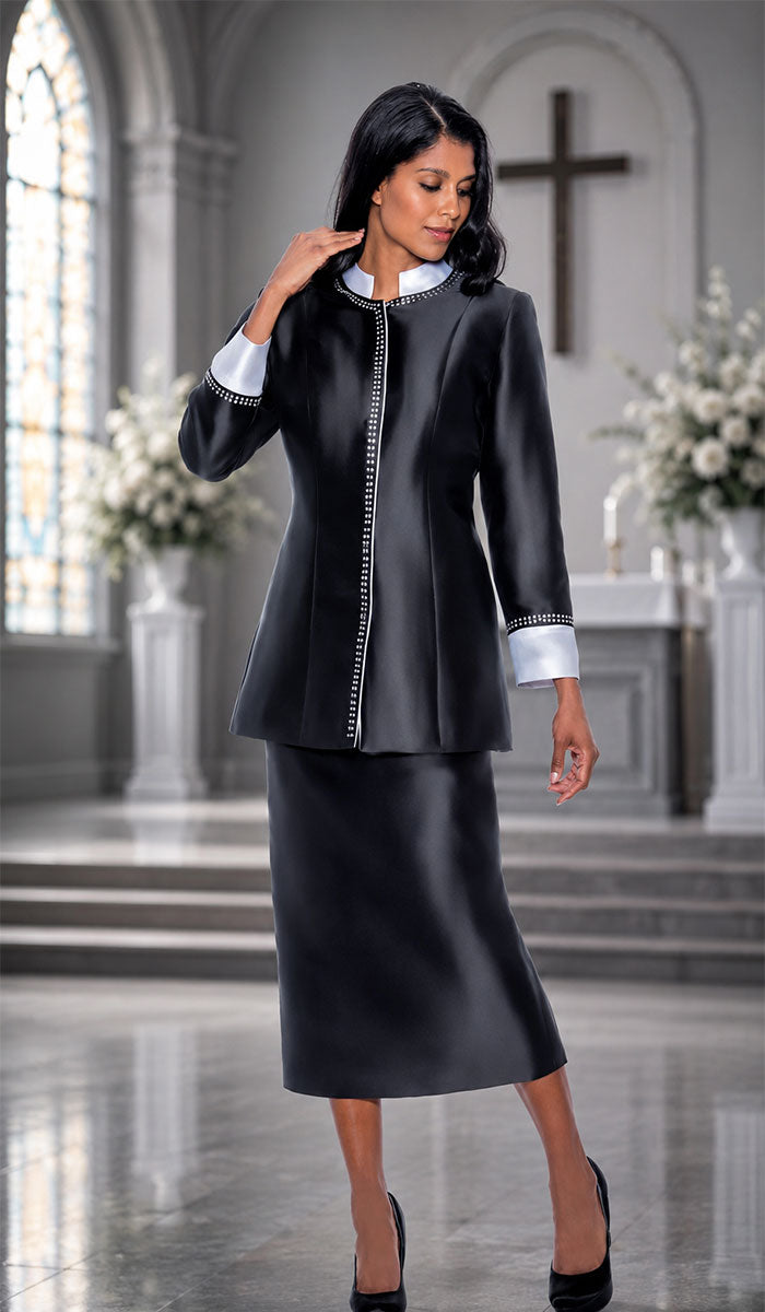 Devine Usher Set RR9142-Black/White