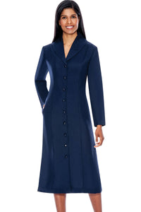 Women Usher Dress 11674-Navy