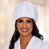 Women Usher Hat H119 White