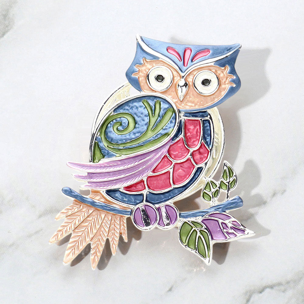 Women Church Brooch-147 Multi