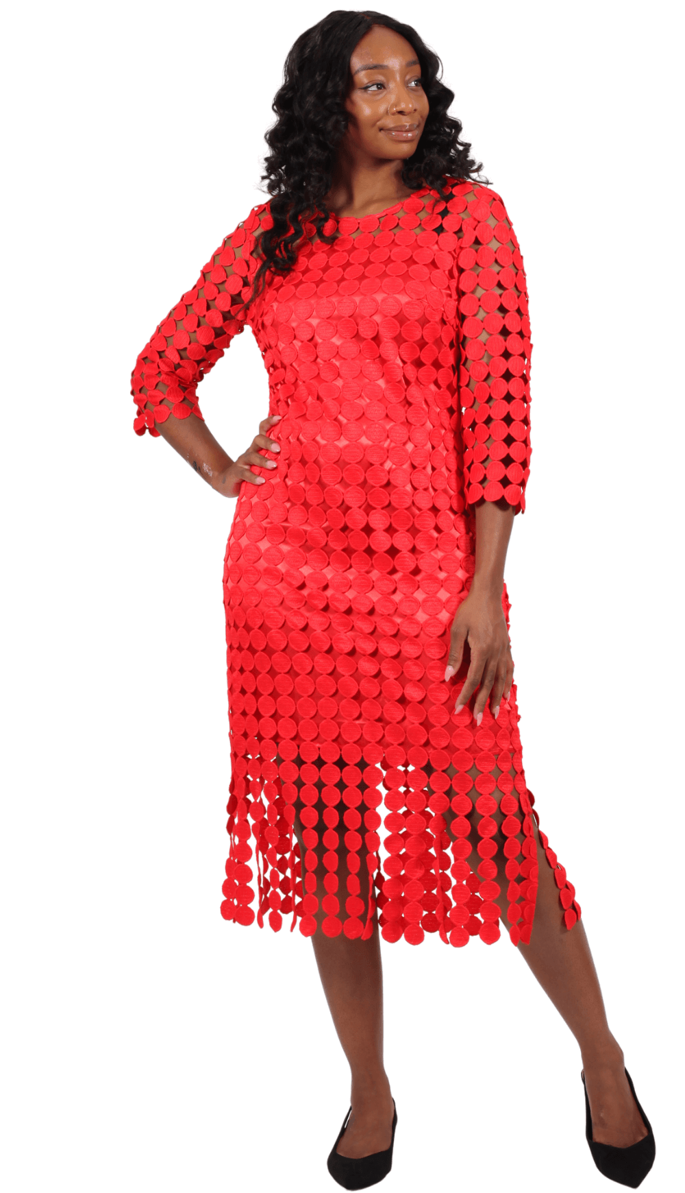 Women Church Dress 9095-Red Church suits for less Women Church Dress 9095-Red Church suits for less