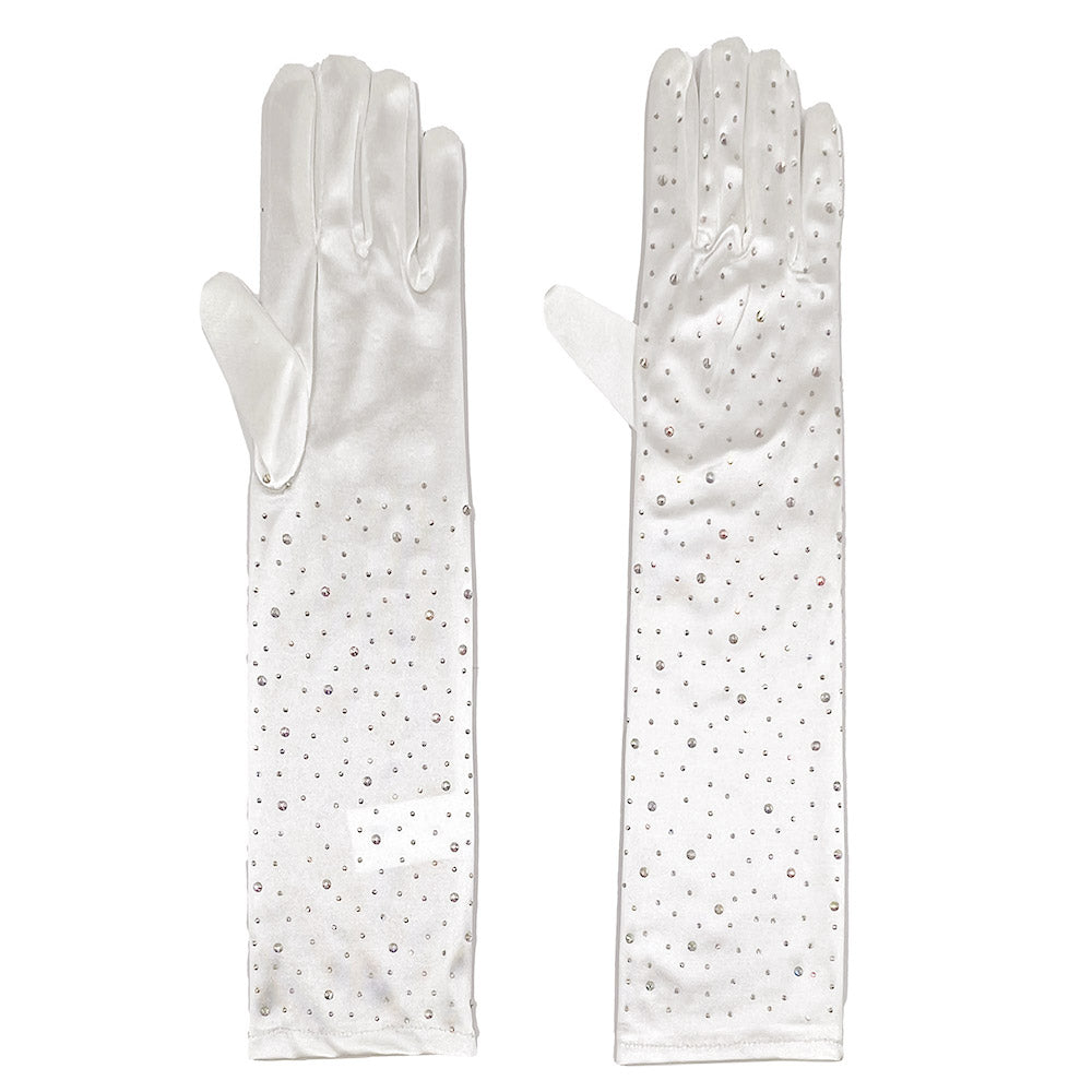 Women Church Gloves BDF-112 Ivory - Church Suits For Less
