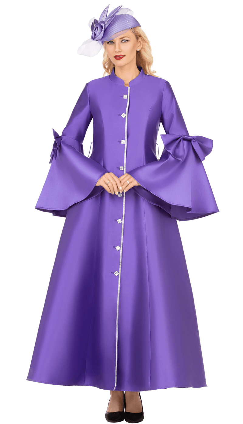 Women Church Robe By Giovanna DP2443-Purple – Church suits for less