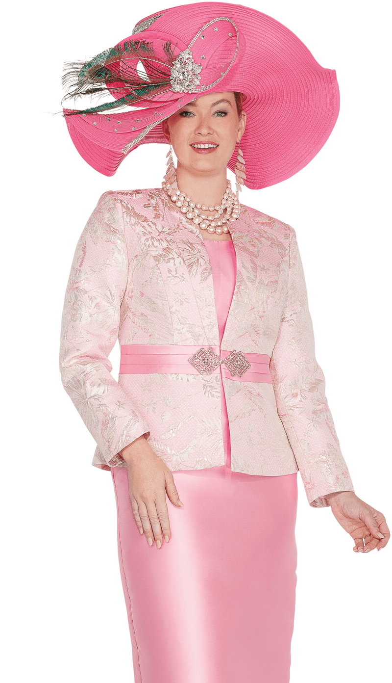 Champagne Italy Church Suit 6217 - Church Suits For Less