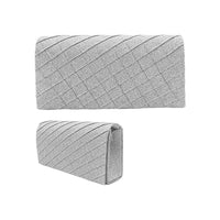 Women Clutch Bag 6183 Silver