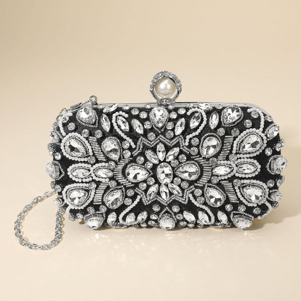 Women Clutch Bag 6213 Black