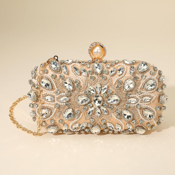 Women Clutch Bag 6213 Gold