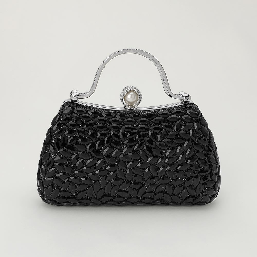 Women Clutch Bag 8264 Black
