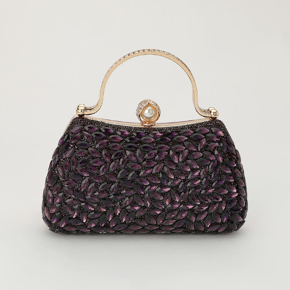 Women Clutch Bag 8264 Purple